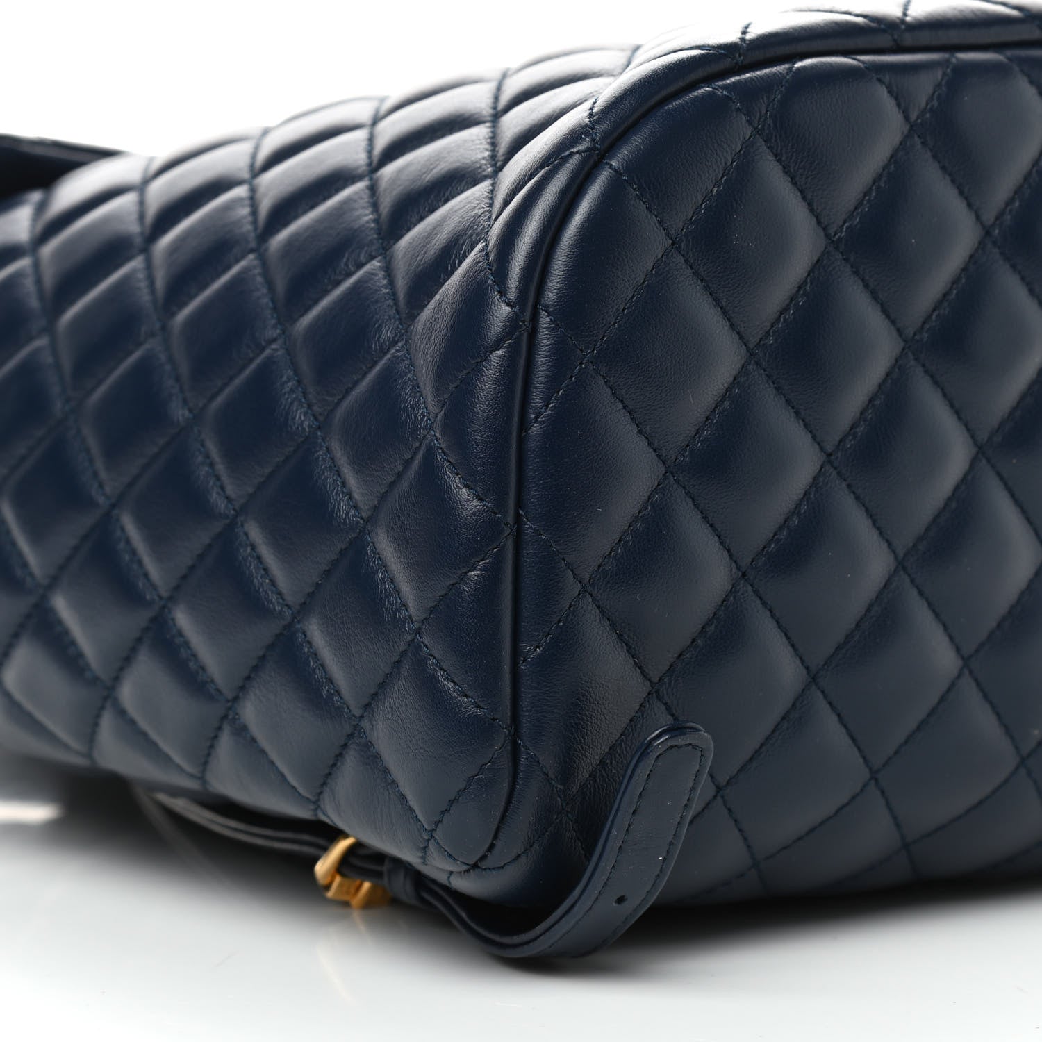 Chanel Calfskin Quilted Large Urban Spirit Backpack Navy 8 of 9
