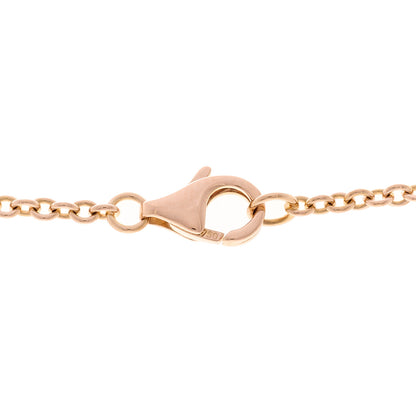 Cartier 18K Pink Gold Interlocking LOVE Necklace 4 of 5