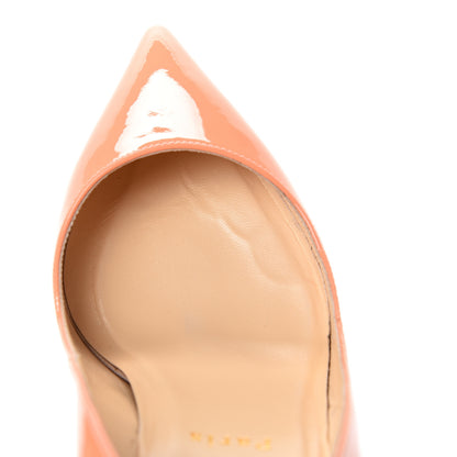 Christian Louboutin Patent Pigalle 85 Pumps 35 Mango 13 of 15