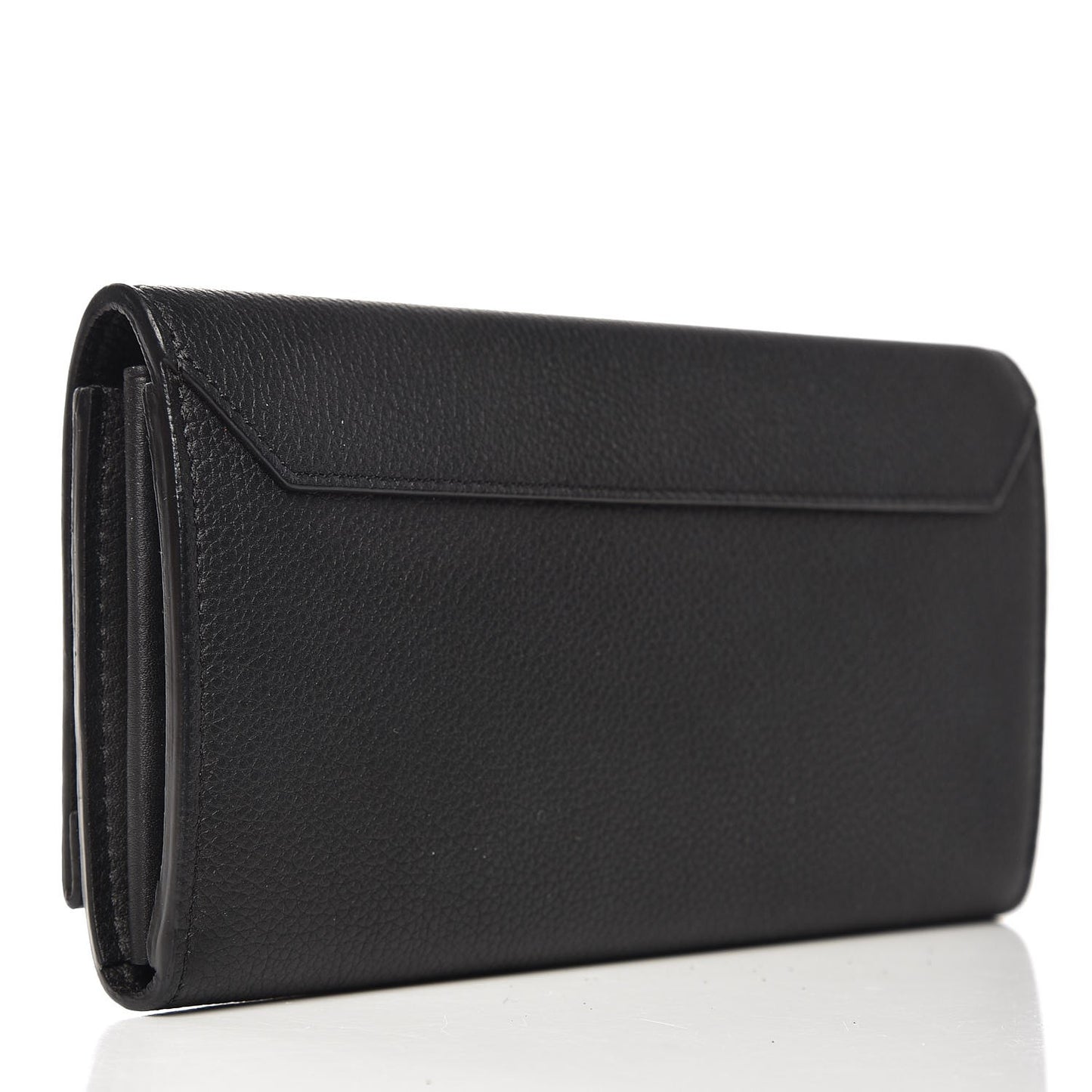 Calfskin Lockme II Wallet Black