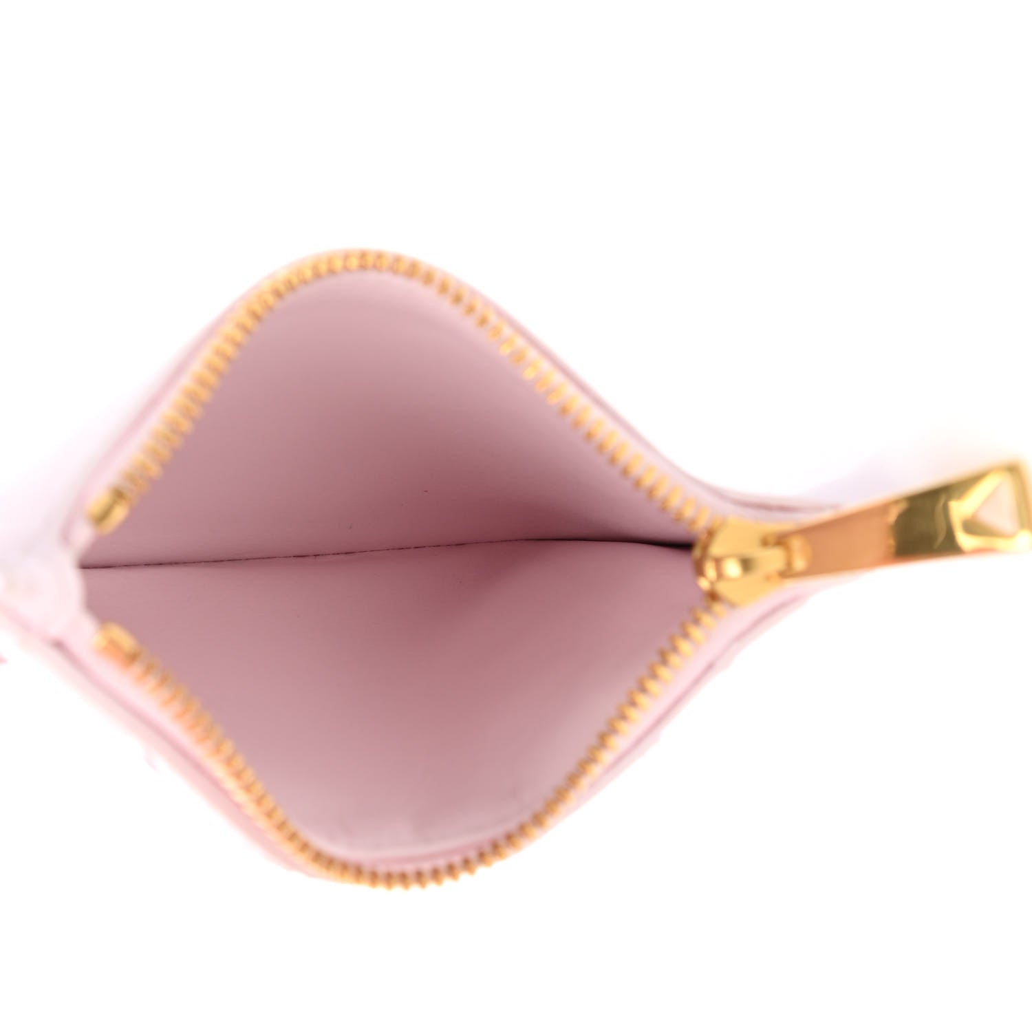 Bottega Veneta Calfskin Intrecciato Zip Card Holder Rosa 5 of 9