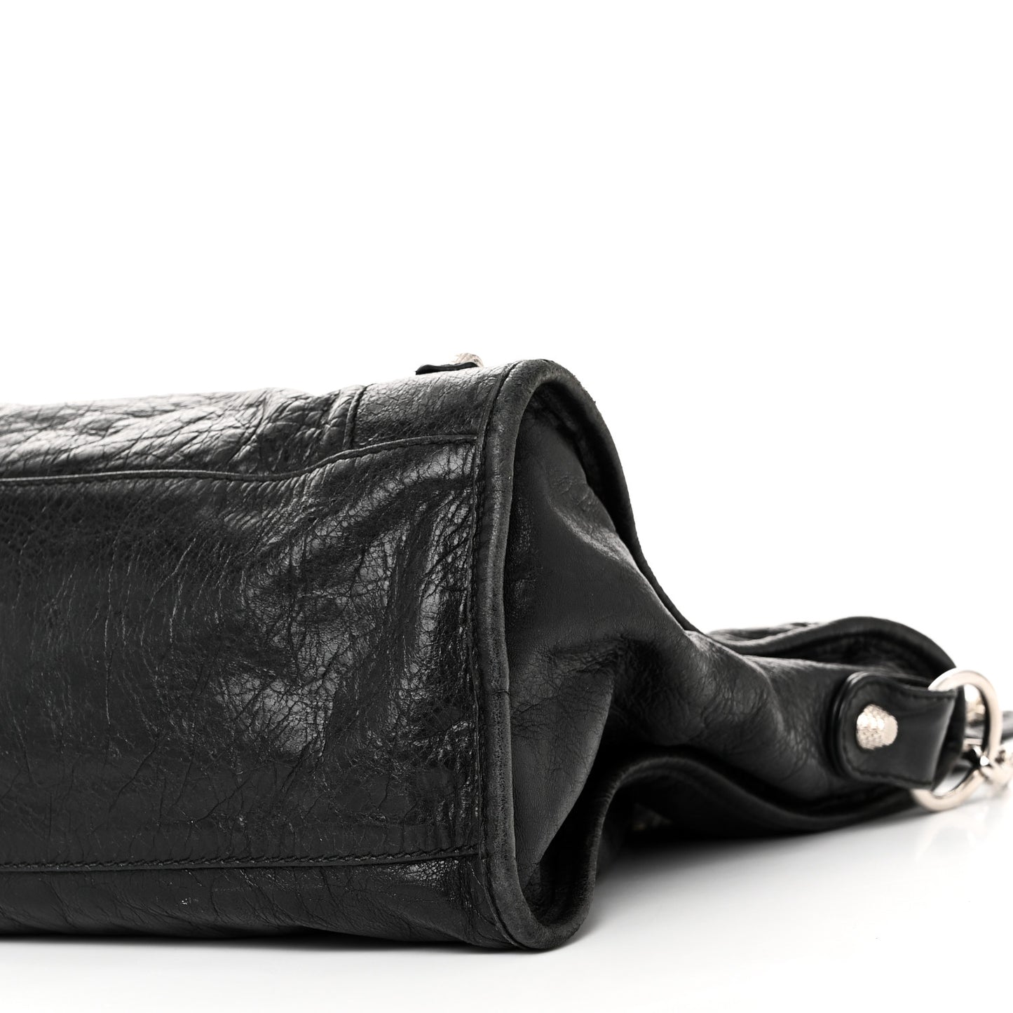 Agneau Giant 12 Silver Hardware City Black