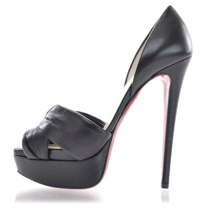 Christian Louboutin Nappa Leather Volpi 150 Pumps 38 Black 2 of 7