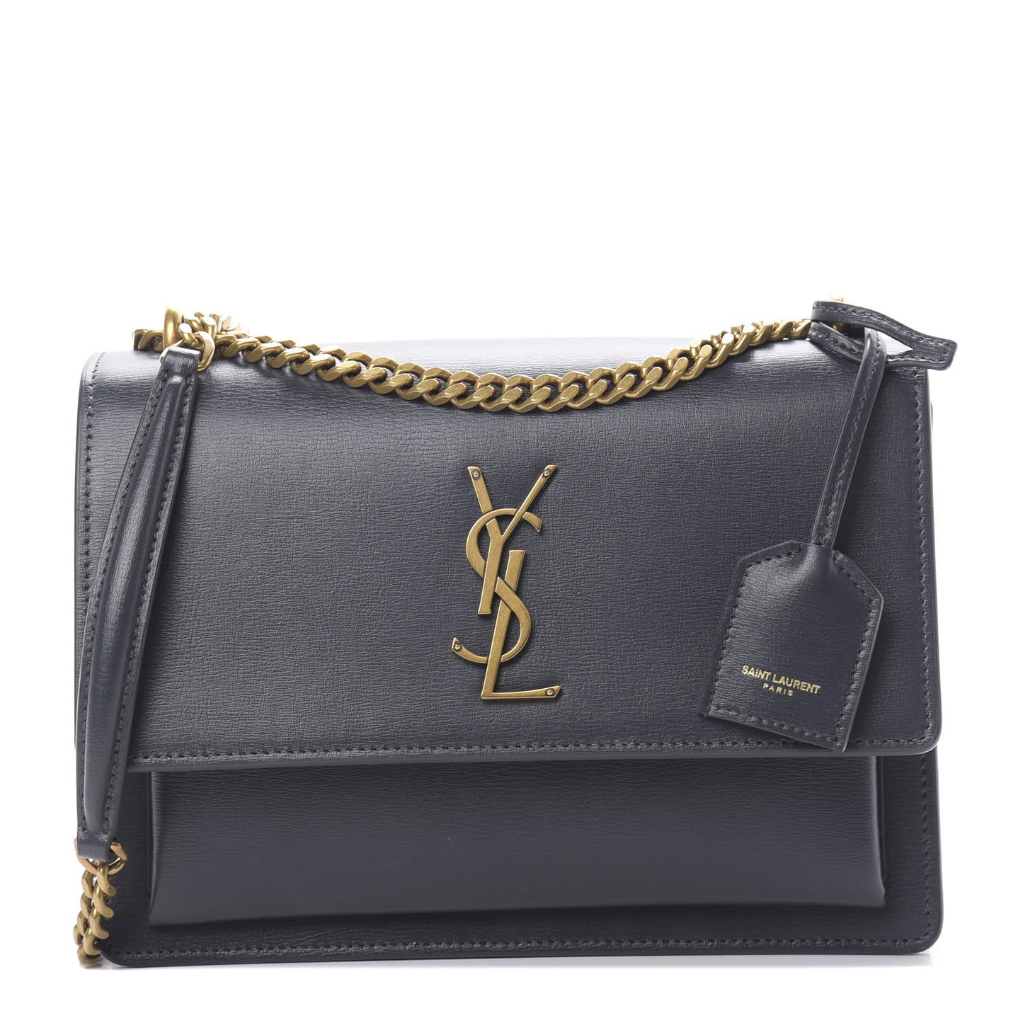Calfskin Medium Monogram Sunset Gray