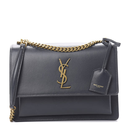 Saint Laurent Calfskin Medium Monogram Sunset Gray 1 of 11