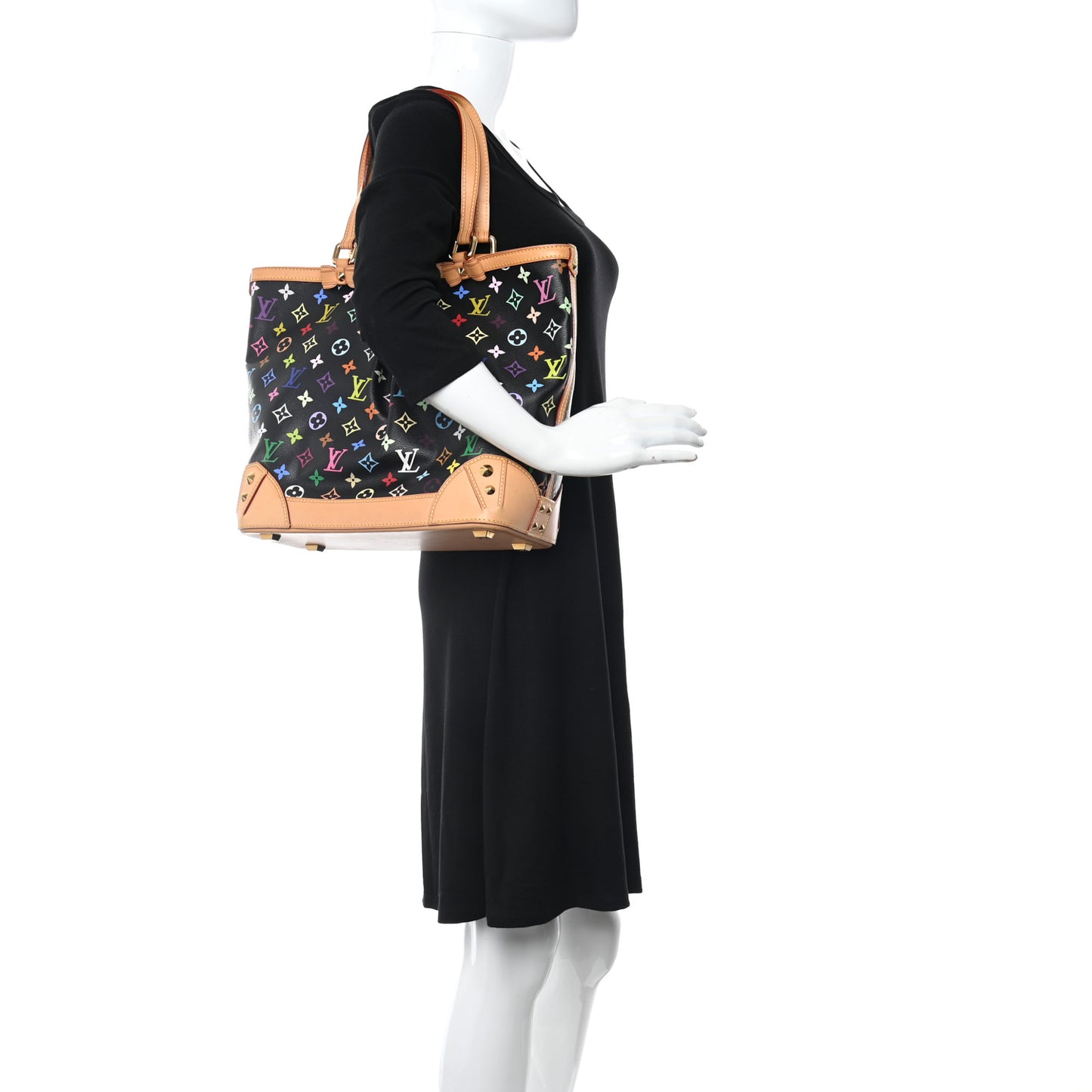 Monogram Multicolor Sharleen MM Black