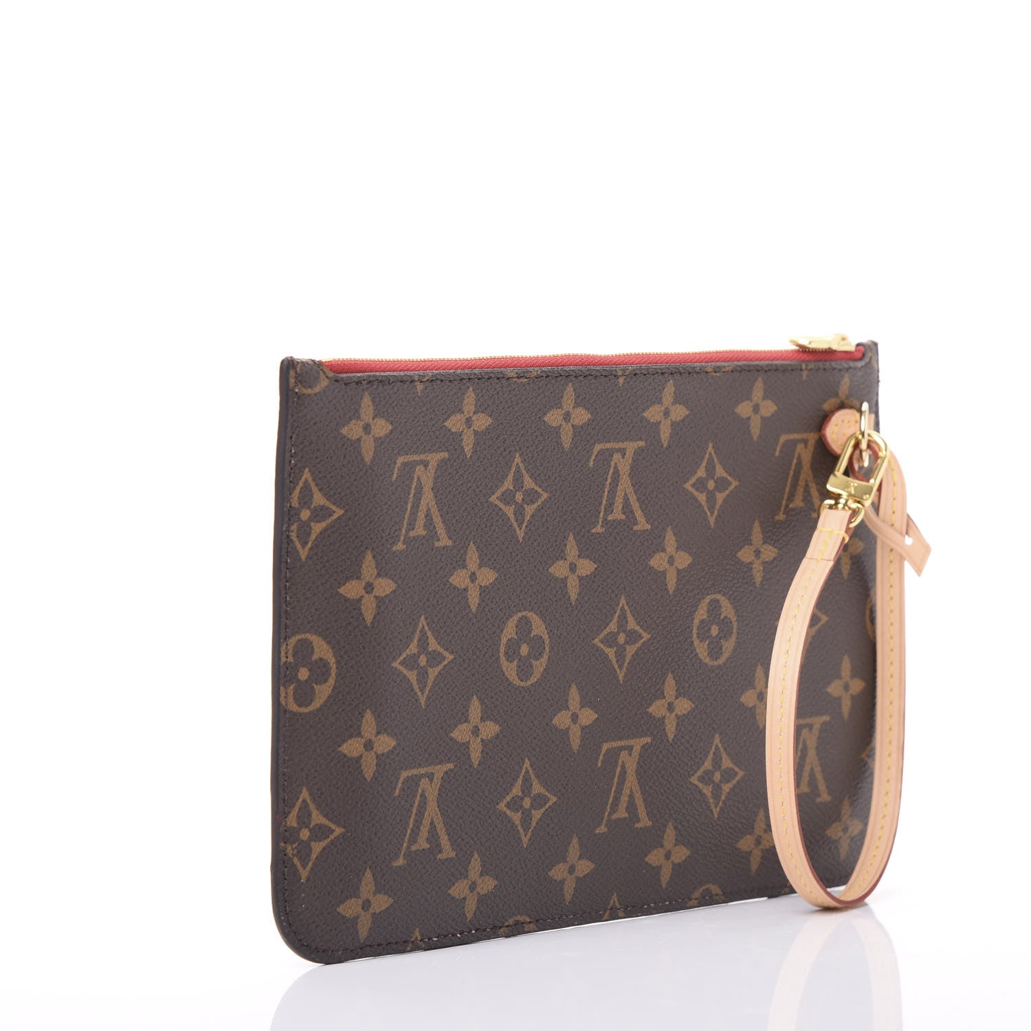Louis Vuitton Monogram Neverfull MM GM Pochette Cherry 2 of 10