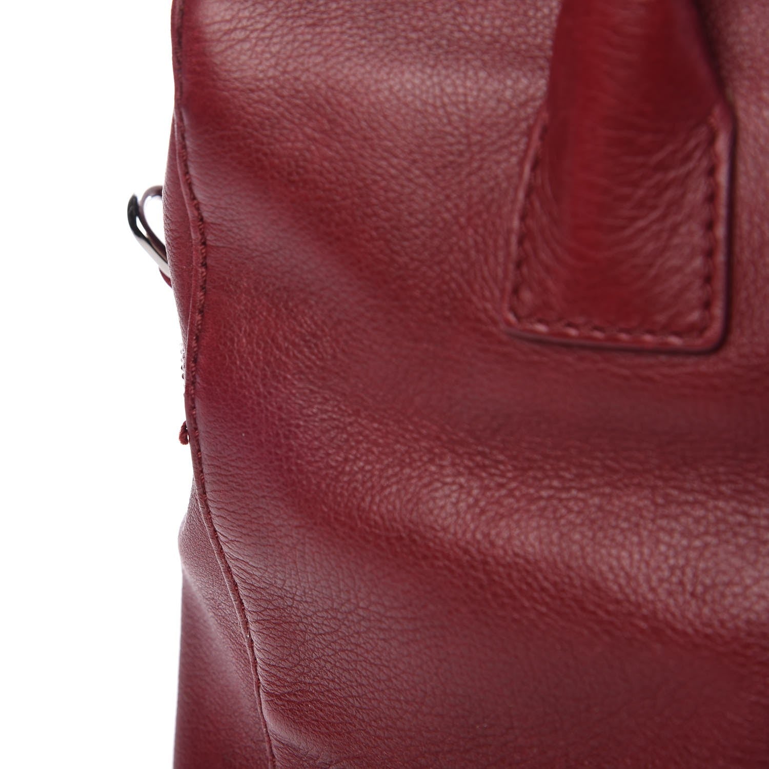Chanel Calfskin CC Bowler Red 10 of 11