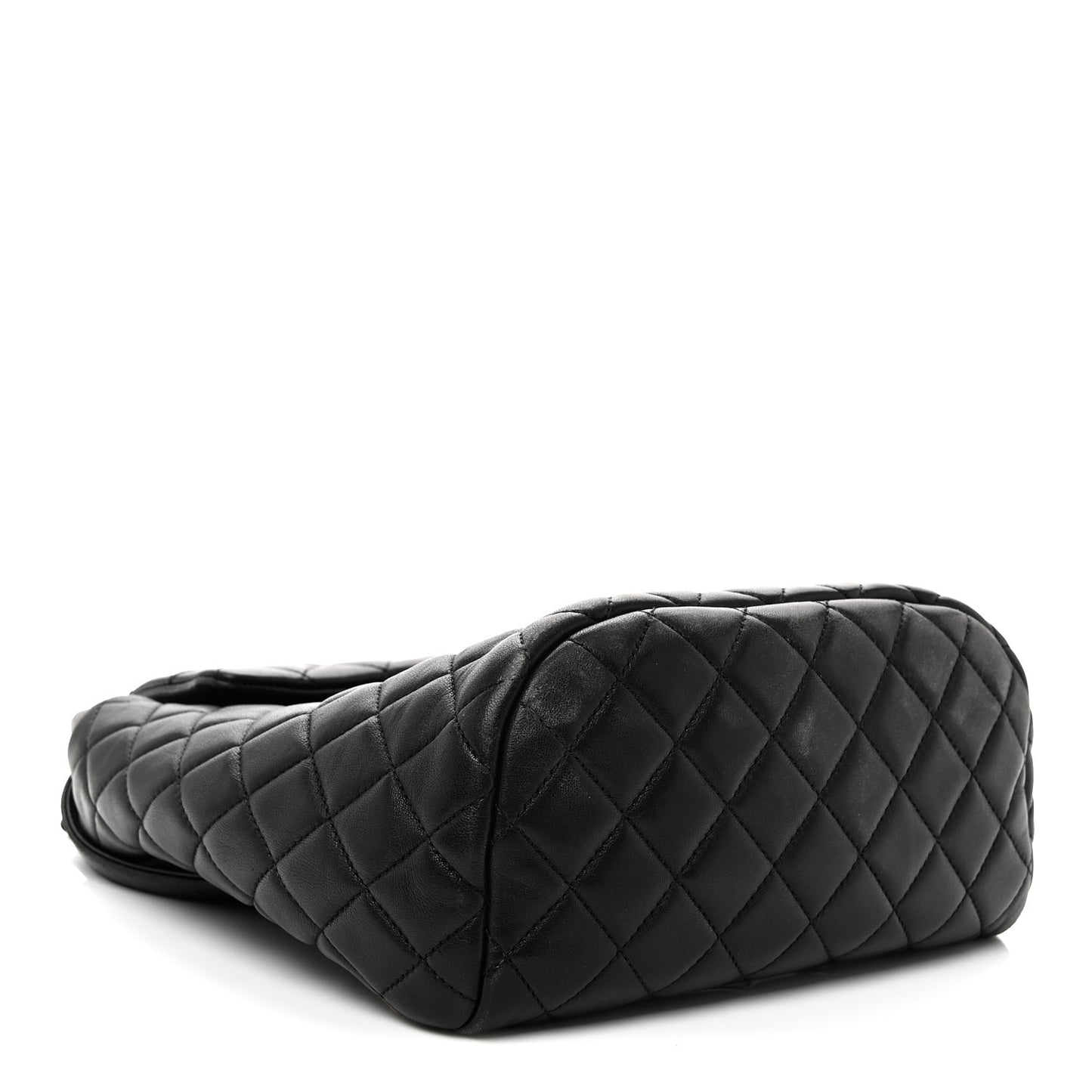 Lambskin Quilted Small Urban Spirit Backpack Black