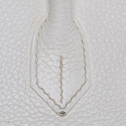 Hermes Taurillon Clemence Birkin 30 White 11 of 104