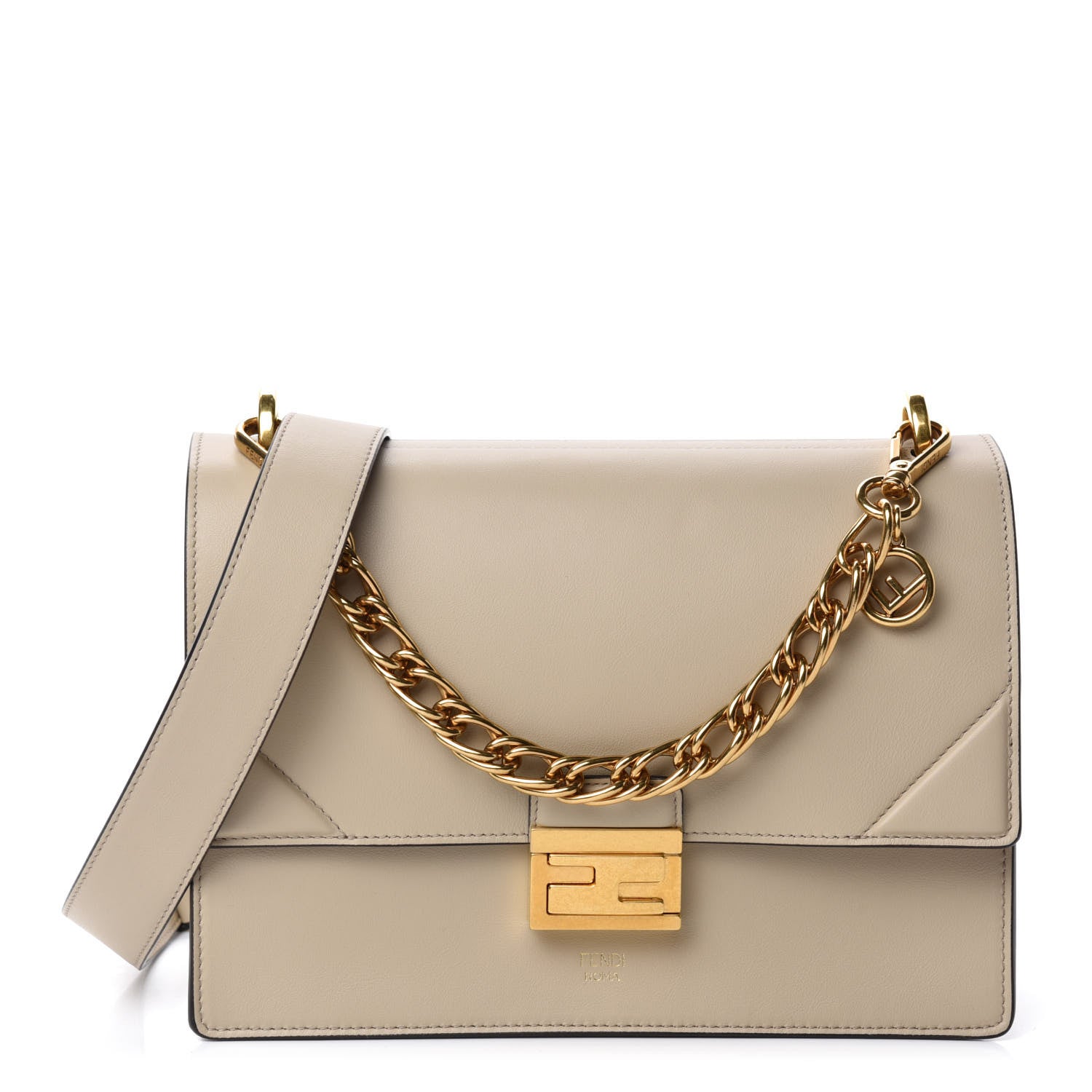 Fendi Vitello Grace Matte F is Fendi Kan U Shoulder Bag Nuvola 1 of 10