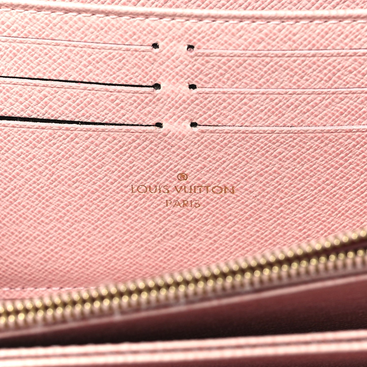 Monogram Zippy Wallet Rose Ballerine