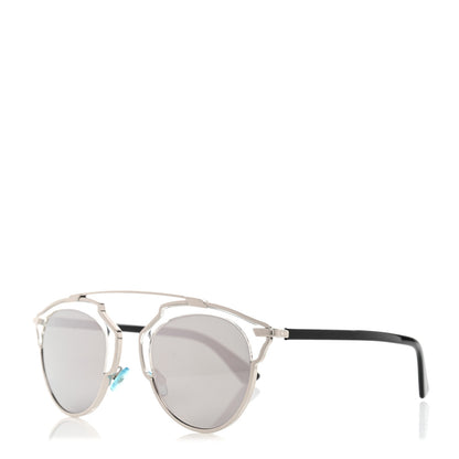 Christian Dior So Real Sunglasses Silver 1 of 8