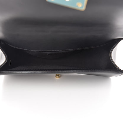 Chanel Lambskin Quilted Medium Boy Flap Black 5 of 14