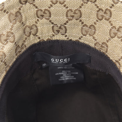 Gucci Monogram Web Bucket Hat M Brown 6 of 7