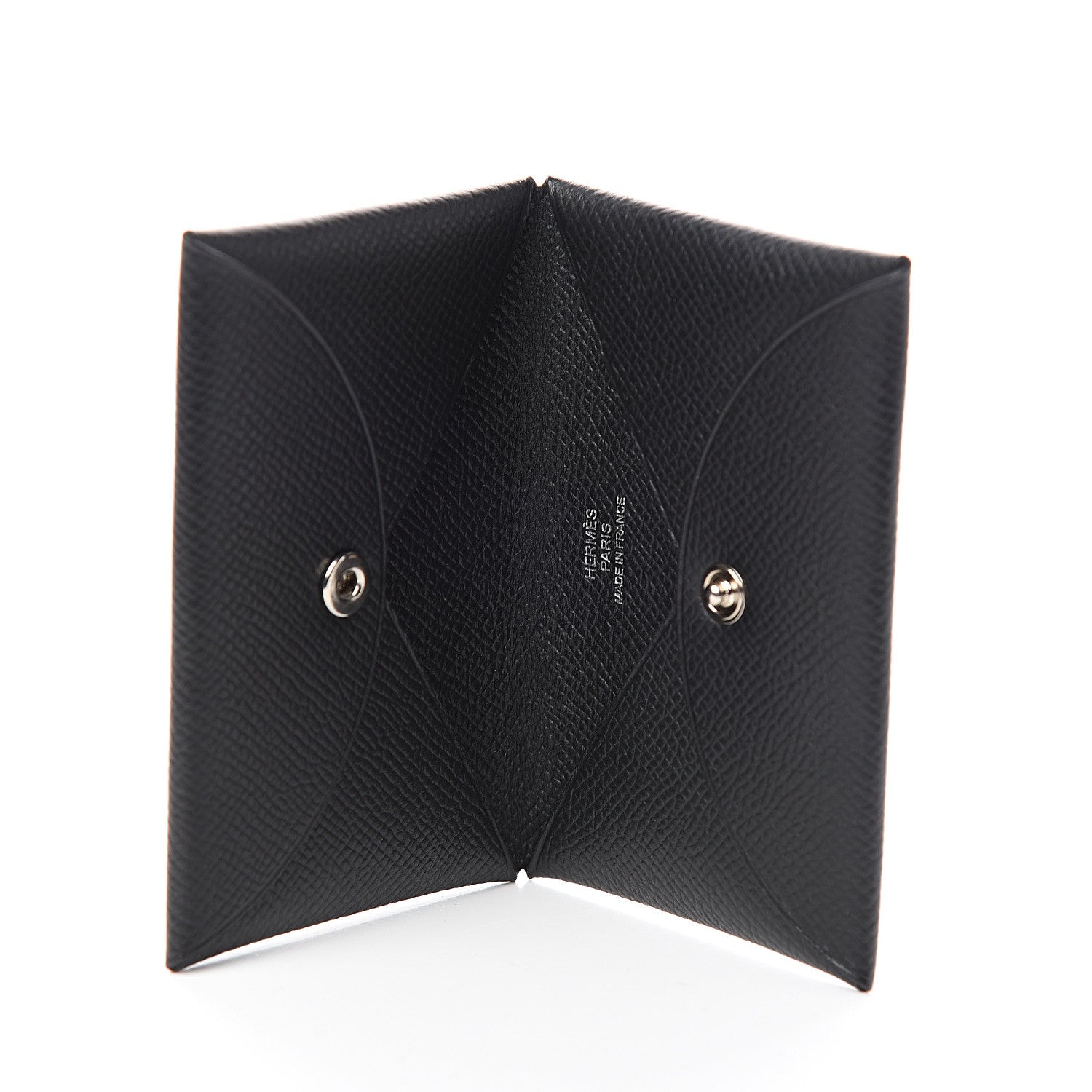 Hermes Epsom Calvi Pouch Black 4 of 5