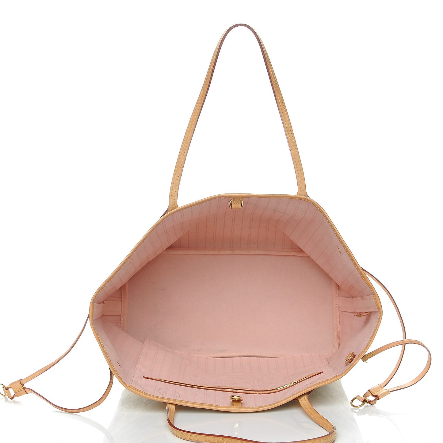 Damier Azur Neo Neverfull MM Rose Ballerine
