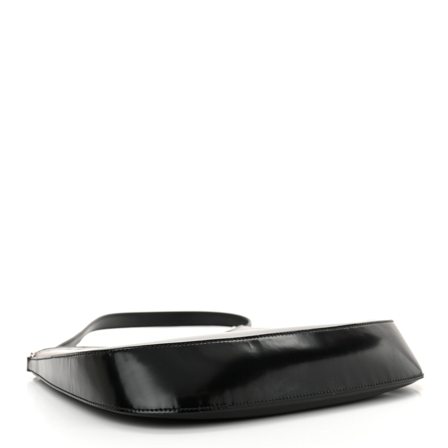 Spazzolato Cleo Shoulder Bag Black