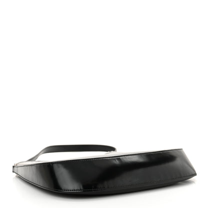 Prada Spazzolato Cleo Shoulder Bag Black 4 of 12