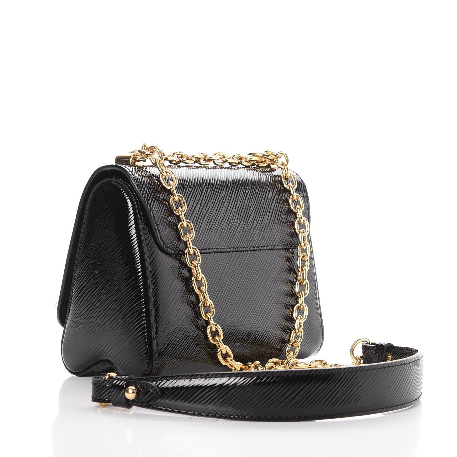 Louis Vuitton Electric Epi Twist Shoulder Bag PM Black 3 of 6
