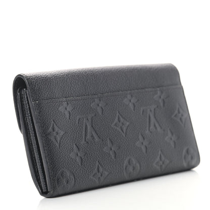 Louis Vuitton Empreinte Sarah Wallet NM Black 3 of 8
