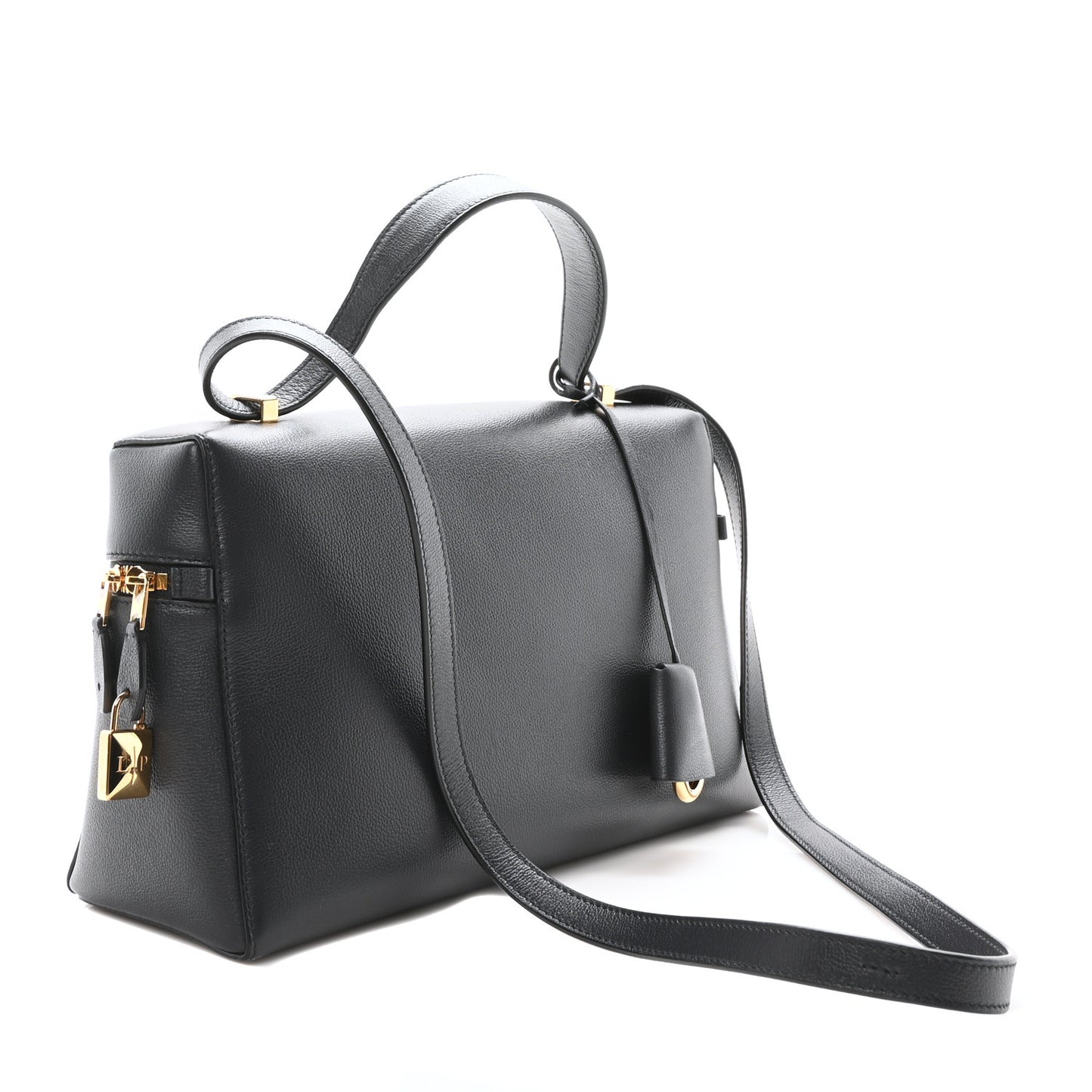 Grained Calfskin Extra Bag L27 Navy
