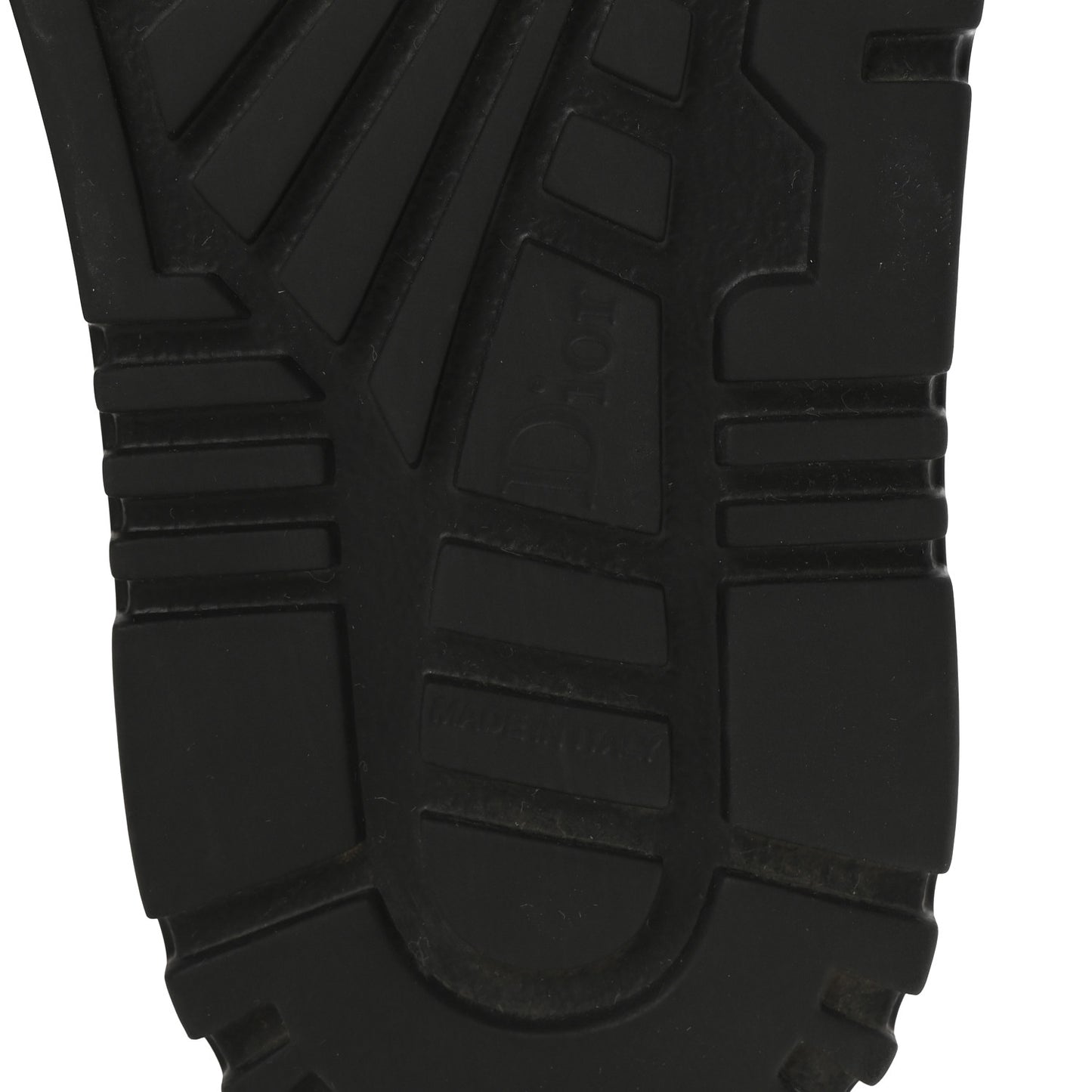 Lambskin Dioract 10mm Slide Sandals 36 Black
