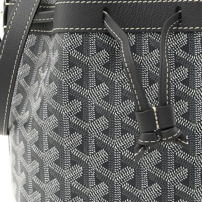 Goyard Goyardine Petit Flot Bucket Bag PM Grey 7 of 11