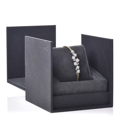 David Yurman 18K Yellow White Gold Diamond Precious Chatelaine Bracelet 6 of 6