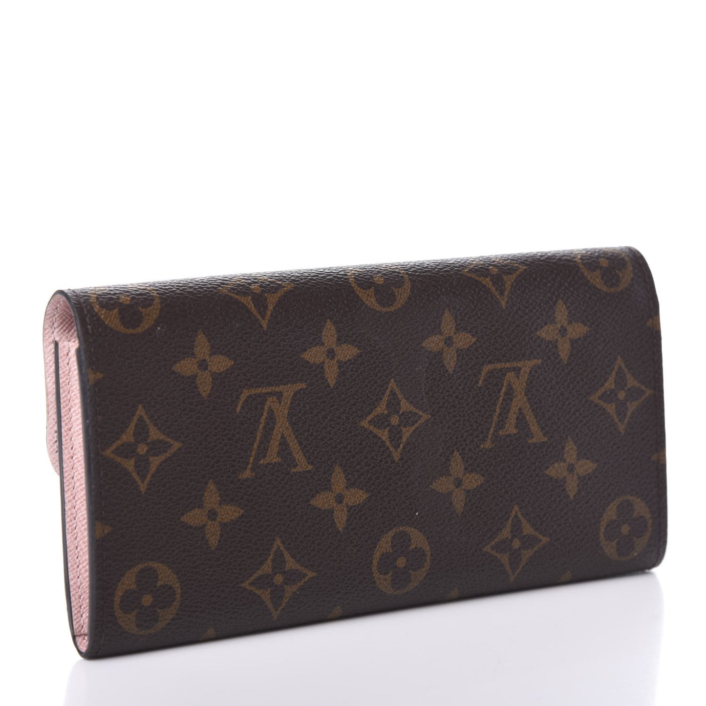 Monogram Emilie Wallet Rose Ballerine