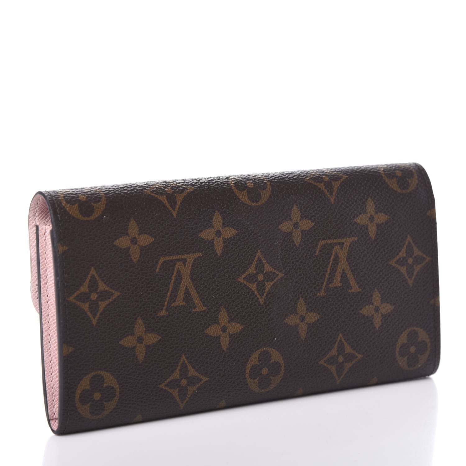 Louis Vuitton Monogram Emilie Wallet Rose Ballerine 5 of 12