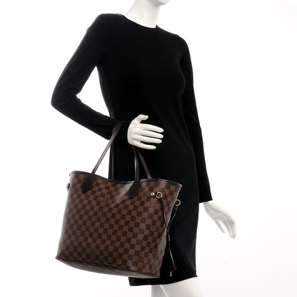 Louis Vuitton Damier Ebene Neverfull MM 2 of 8