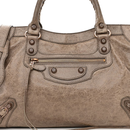 Balenciaga Agneau Giant 12 Rose Gold Hardware City Gris Poivre 8 of 12