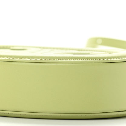 Celine Smooth Calfskin Cuir Small Triomphe Oval Purse Crossbody Light Jade 9 of 11