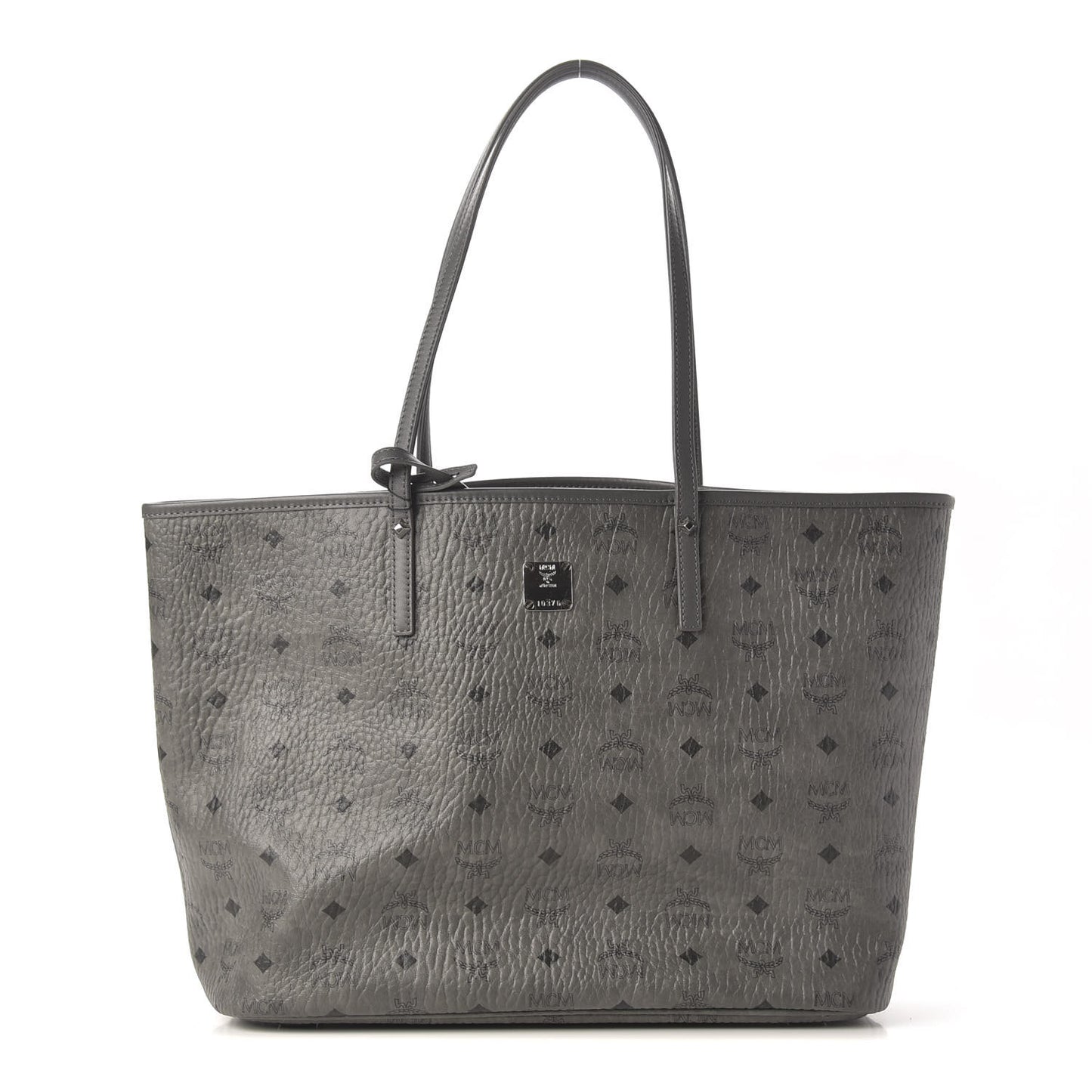 Visetos Medium Reversible Shopper Tote Phantom Grey