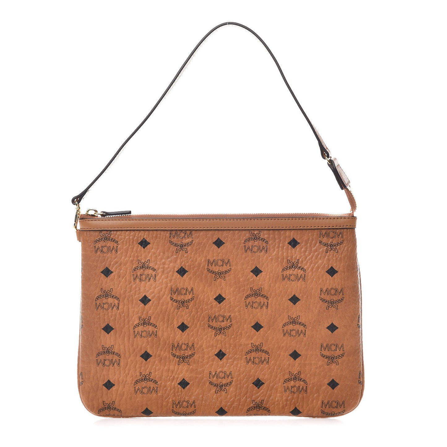 Visetos Liz Shopper Tote Pouch Cognac