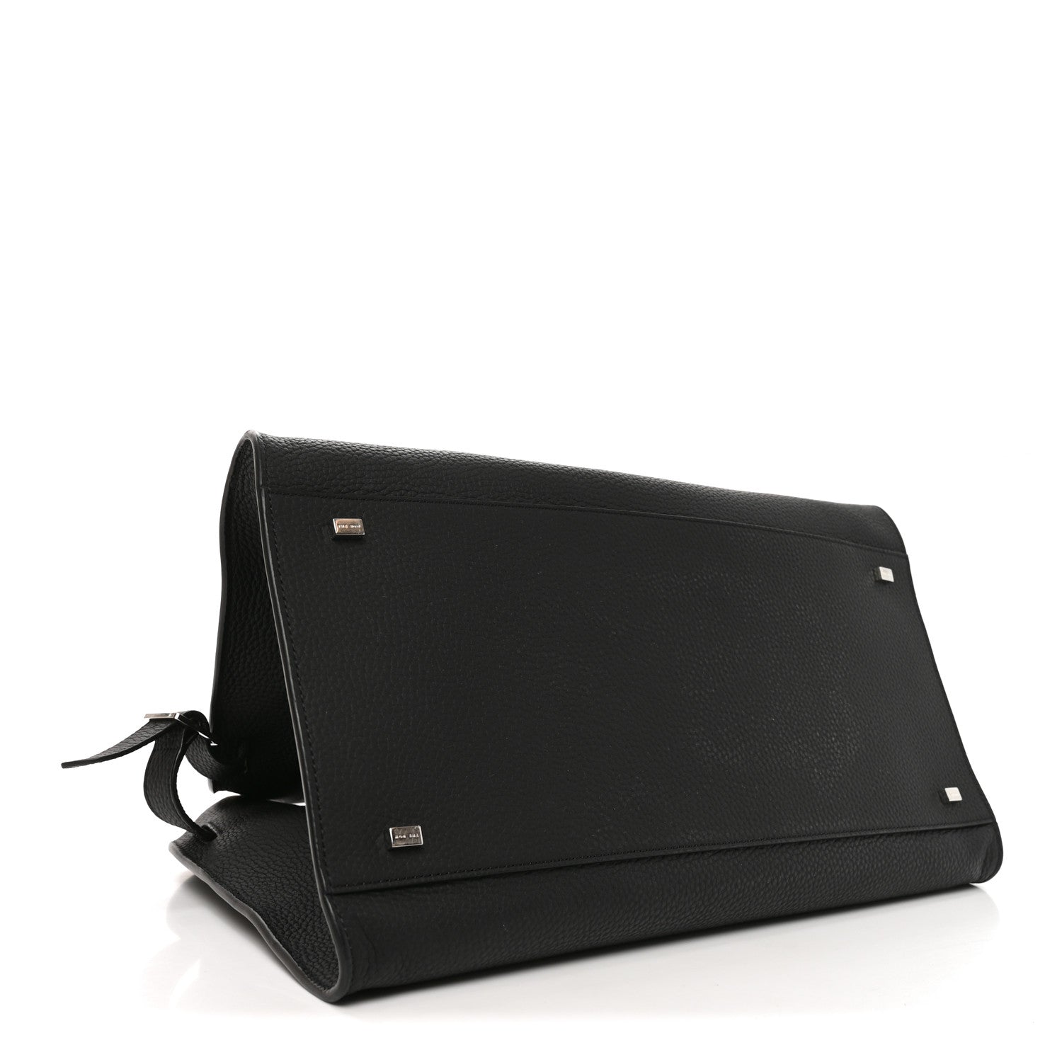 The Row Matte Grained Calfskin Soft Margaux 15 Black 3 of 8