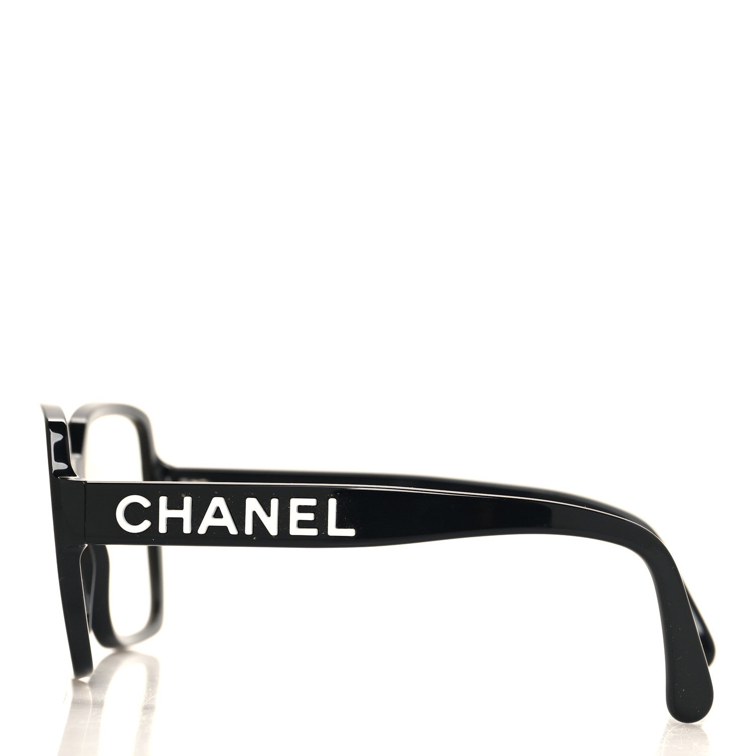 Chanel Acetate Square Blue Light Glasses 5408 Black 3 of 7