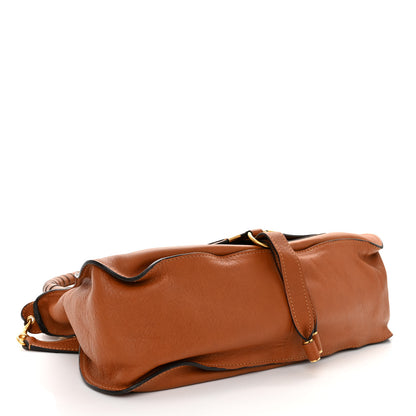 Chloe Calfskin Medium Marcie Satchel Tan 4 of 9