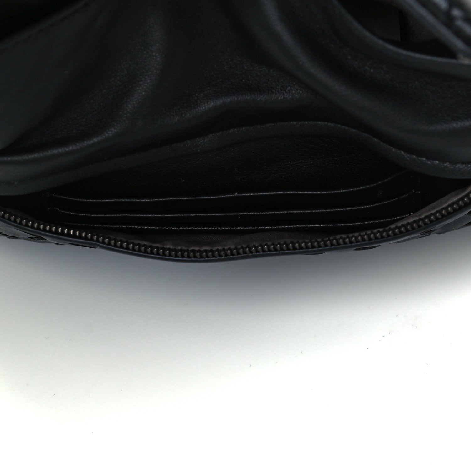 Bottega Veneta Nappa Intrecciato Small Chain Crossbody Black 9 of 13