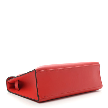 Hermes Swift Kelly Pochette Clutch Rouge Tomate 4 of 8
