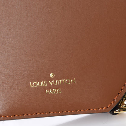 Louis Vuitton Calfskin Catogram Micro Boite Chapeau Marron 5 of 7