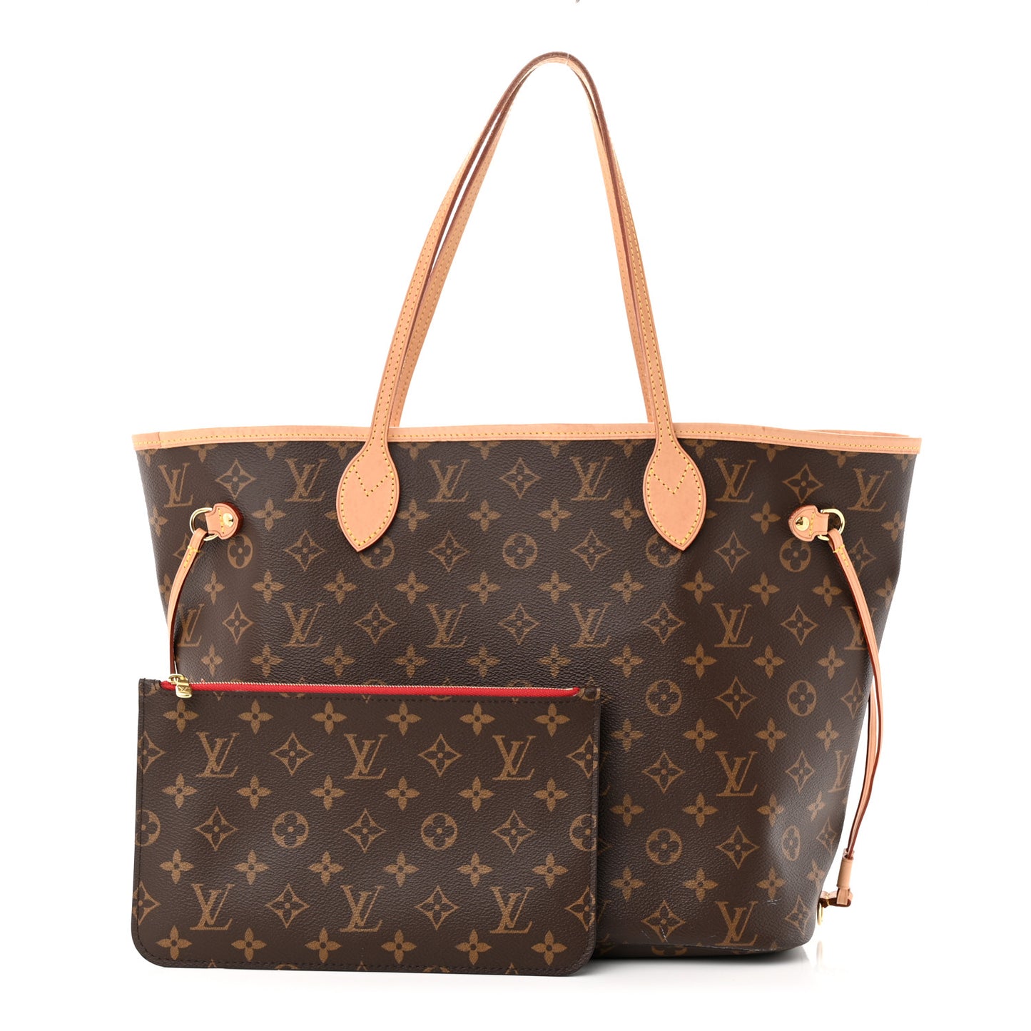 Monogram Neo Neverfull MM Cherry