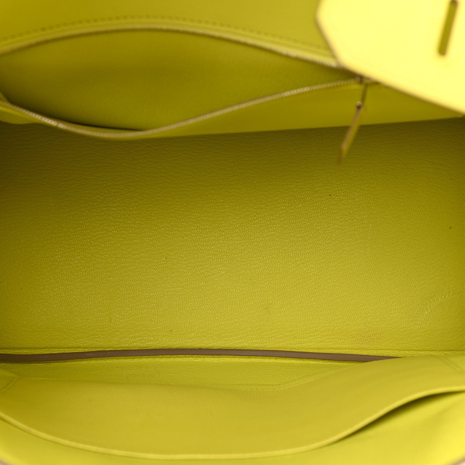 Hermes Epsom Birkin 35 Lime 5 of 19