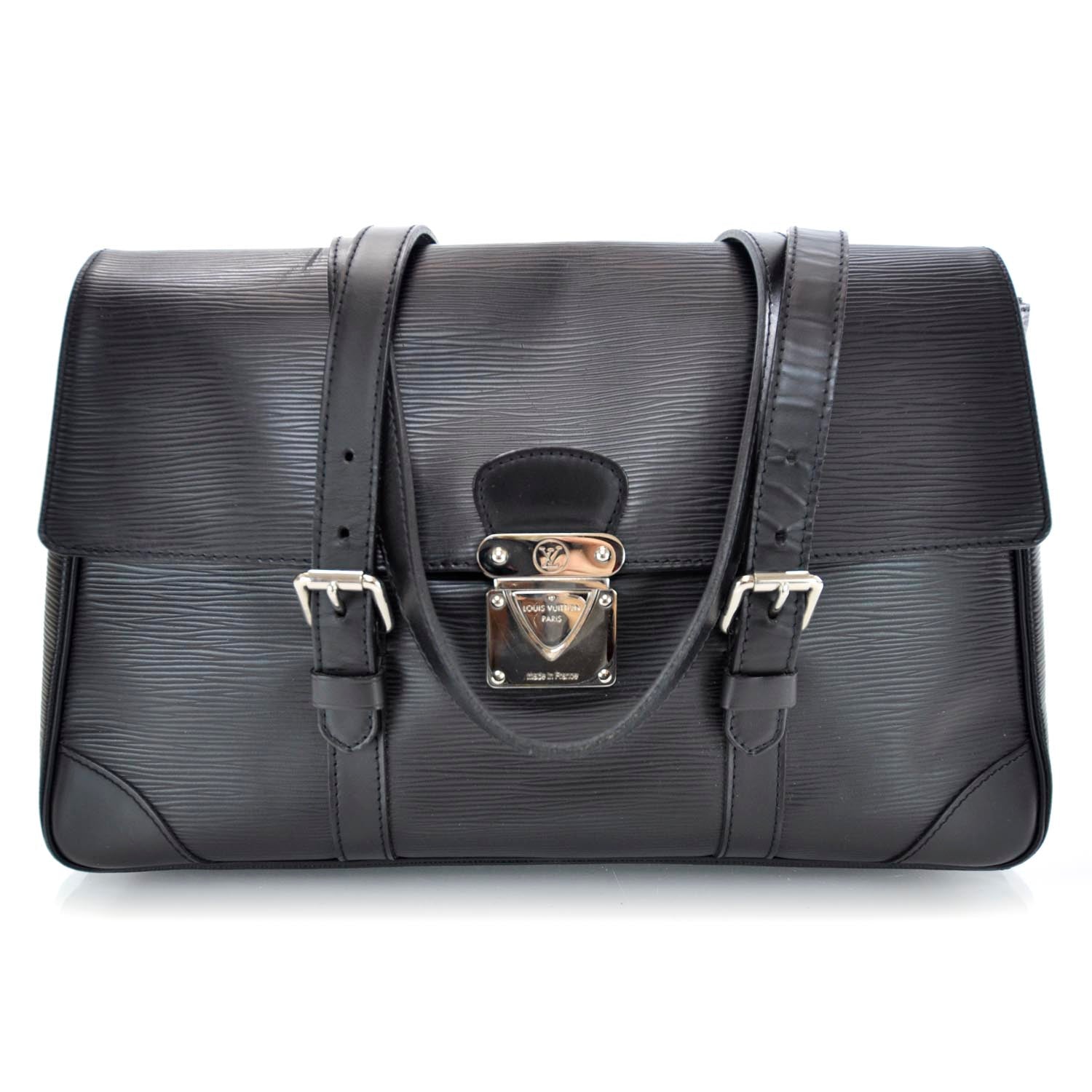 Louis Vuitton Epi Segur MM Black 1 of 8