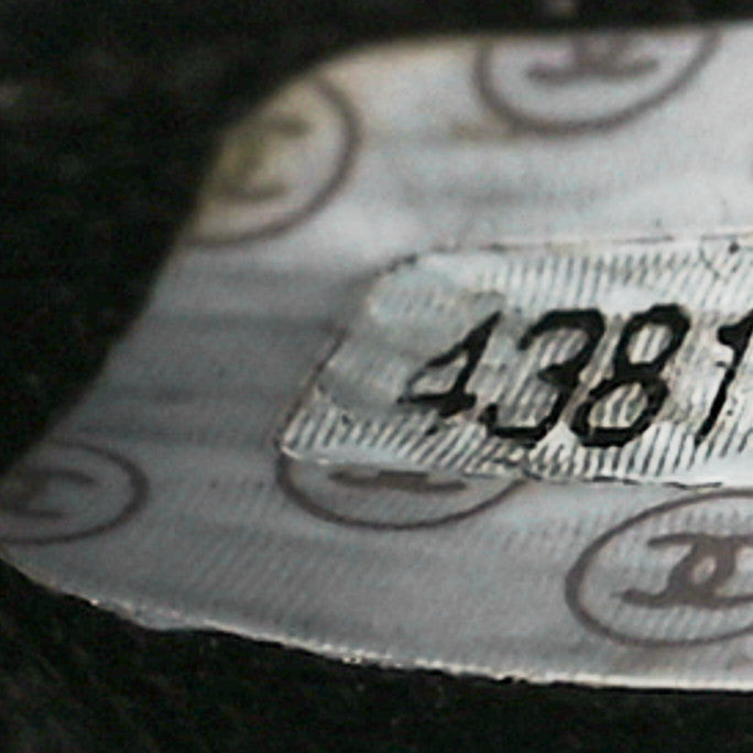 Lambskin Quilted Small Single Flap Black