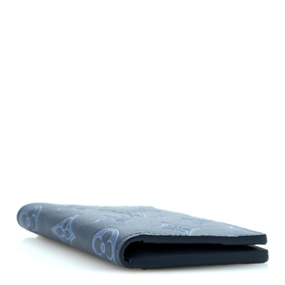 Louis Vuitton Calfskin Monogram Shadow Pocket Organizer Blue 4 of 8