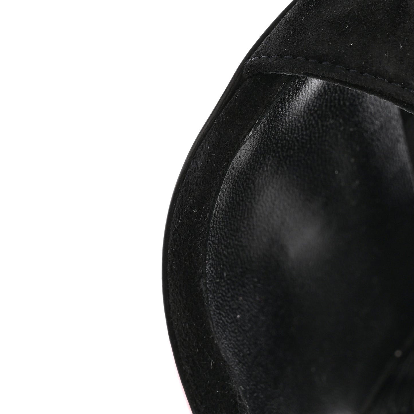 Veau Velours Umberta 100 Sandals 36.5 Black