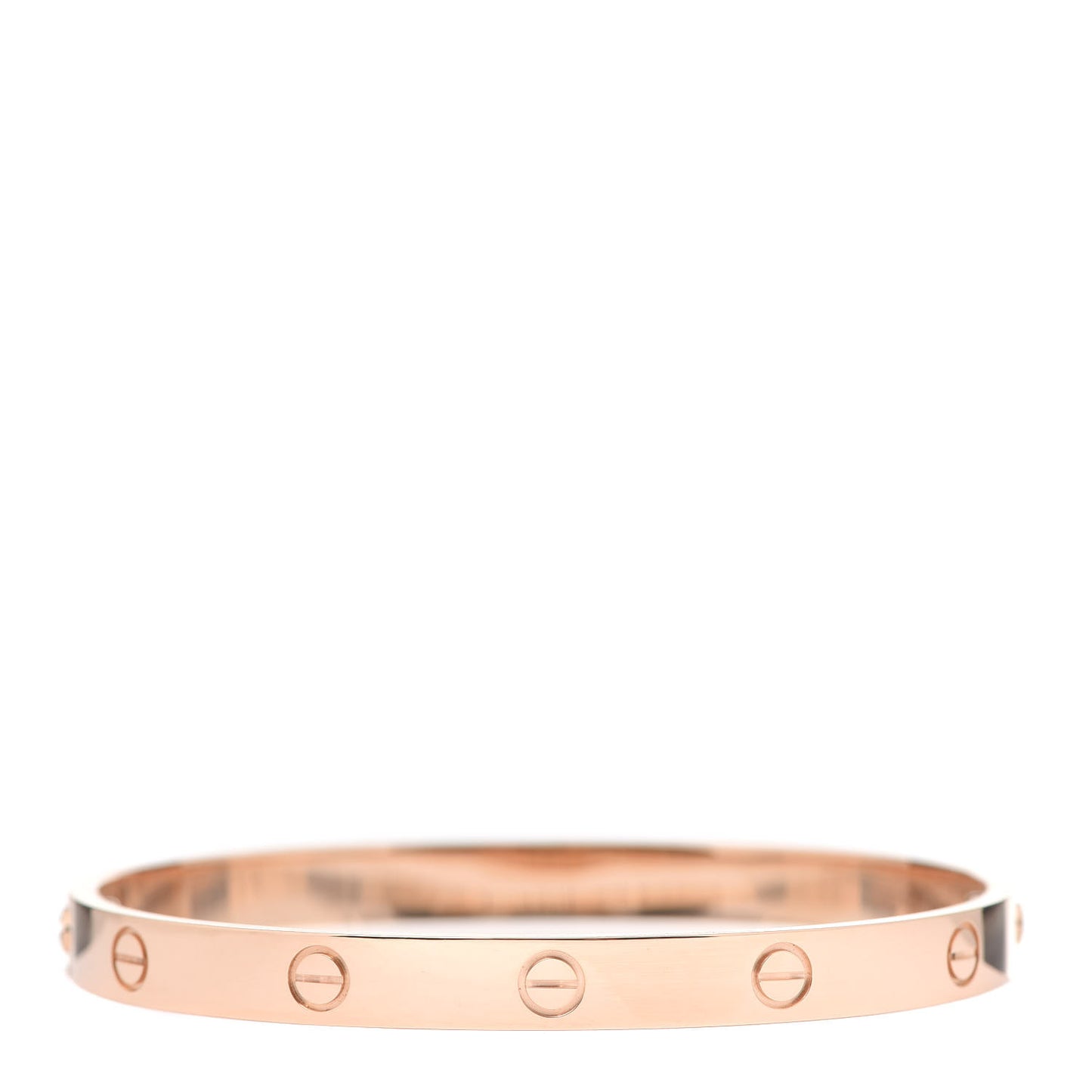 18K Pink Gold LOVE Bracelet 19
