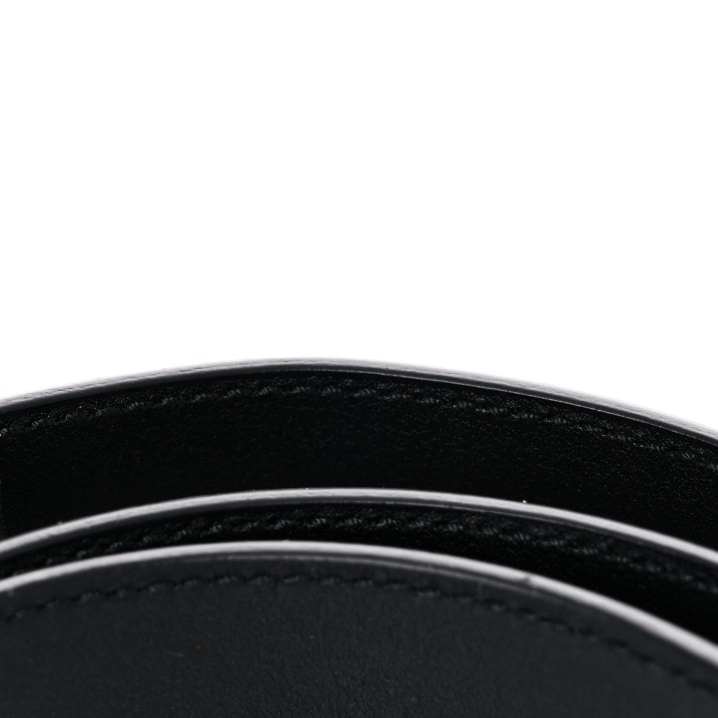 Calfskin Double G 20mm Belt 75 30 Black